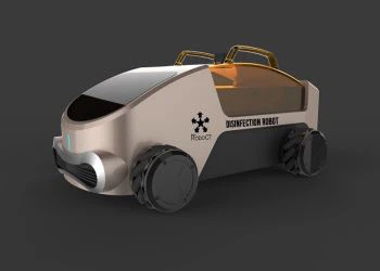 스프레이 소독 로봇